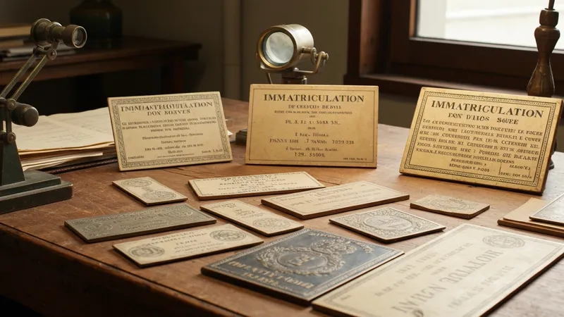 Études de cas de plaques emblématiques